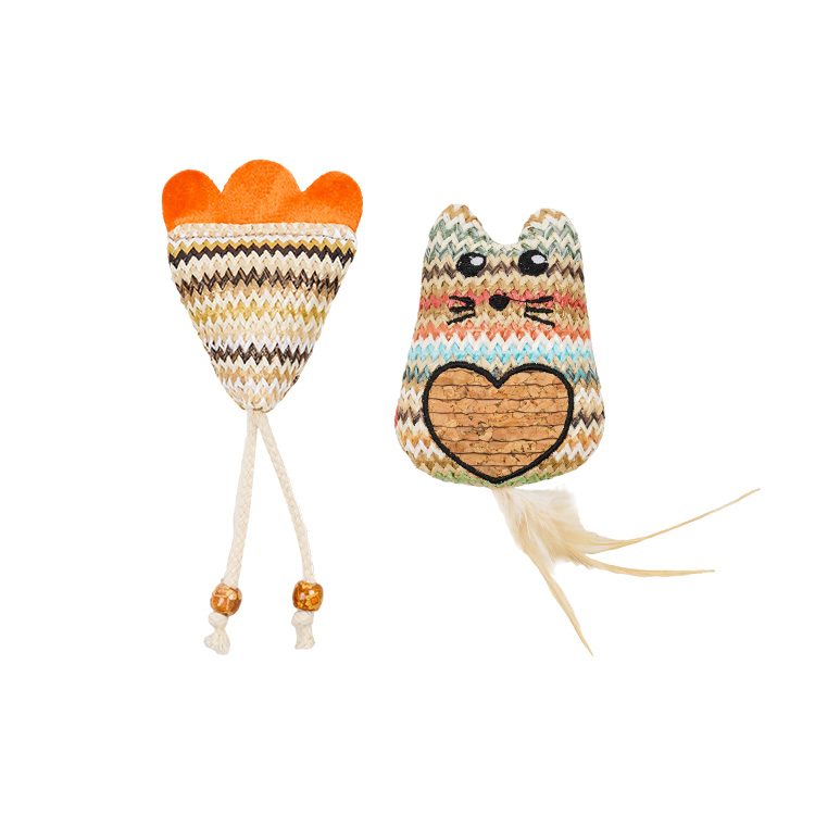 Quapas! Kattenspeeltje Colour Paw & Cat Set 2 stuks